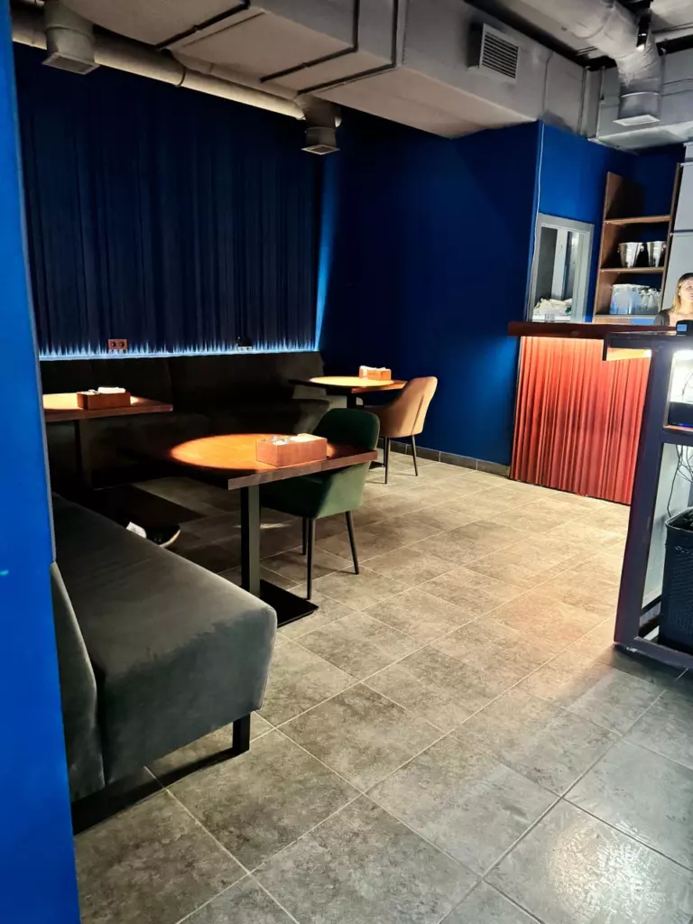 Ресторан «Season Lounge», вид внутри