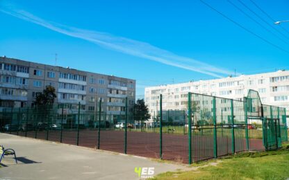 Спортивная площадка в Новых Лапсарах