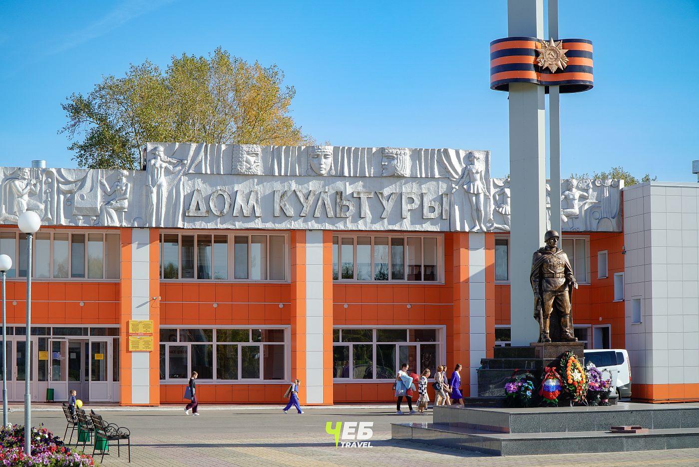 Памятник воинам-землякам в Янтиково