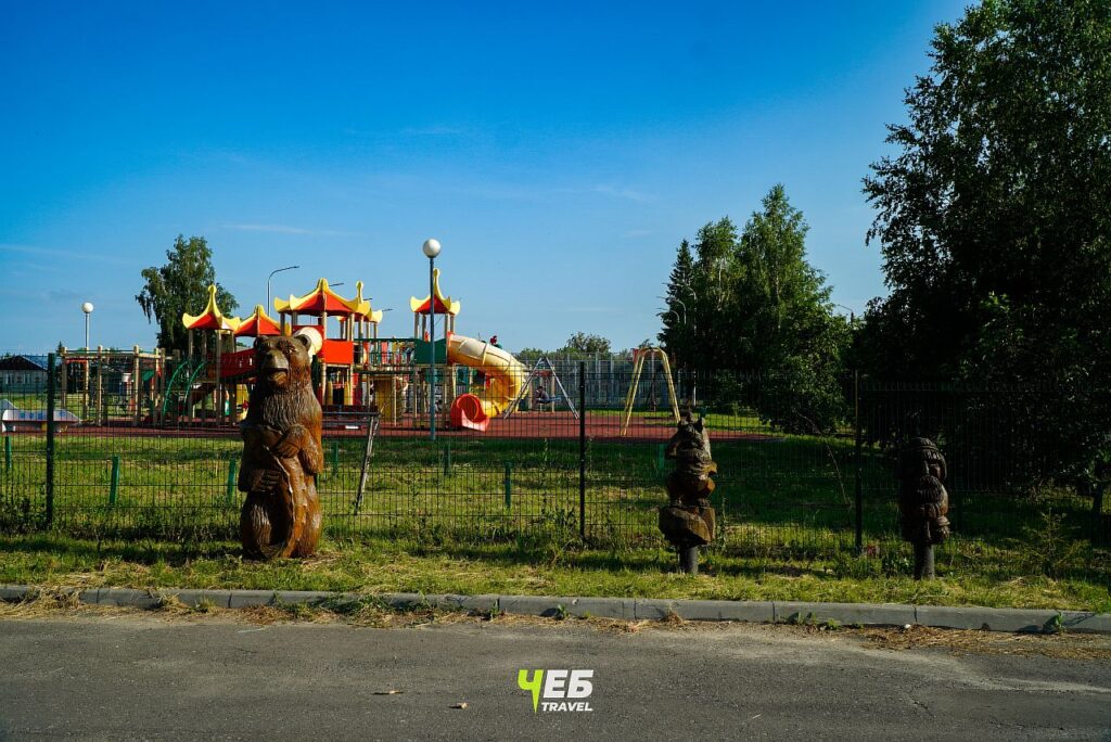 Детский парк в Порецком
