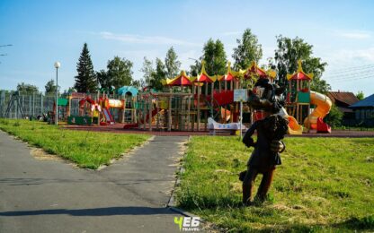 Детский парк в Порецком