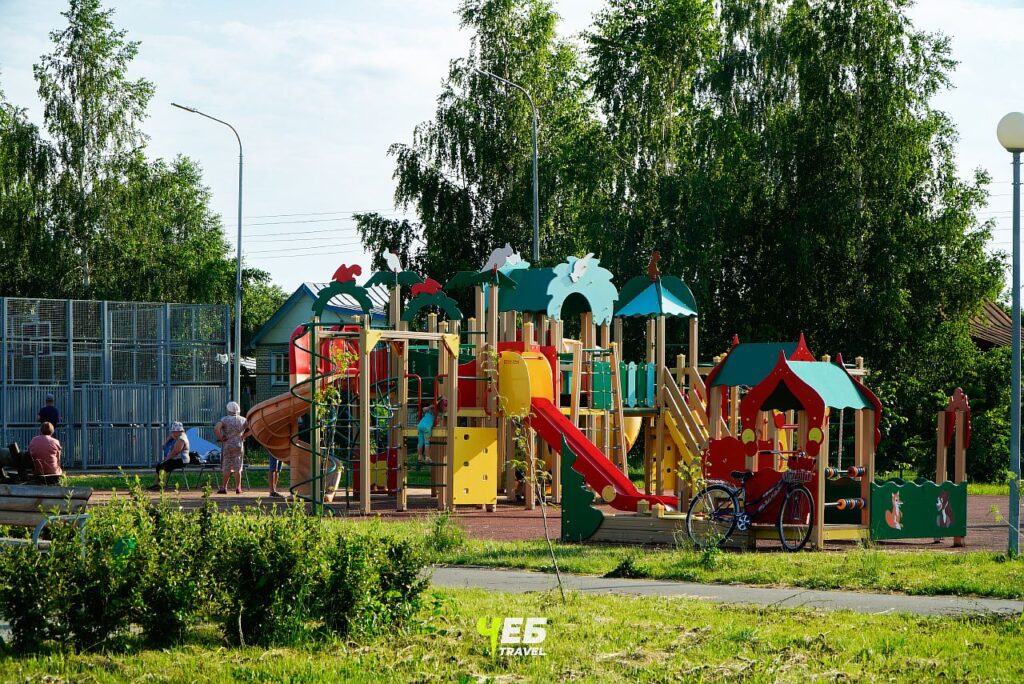 Детский парк в Порецком