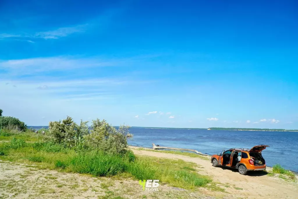 Шешкарская пристань и пляж