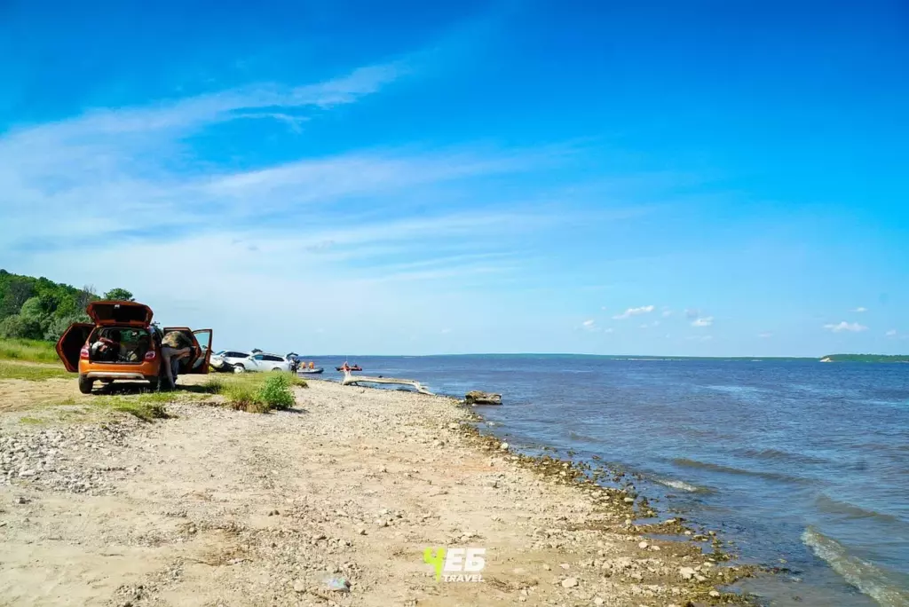 Шешкарская пристань и пляж